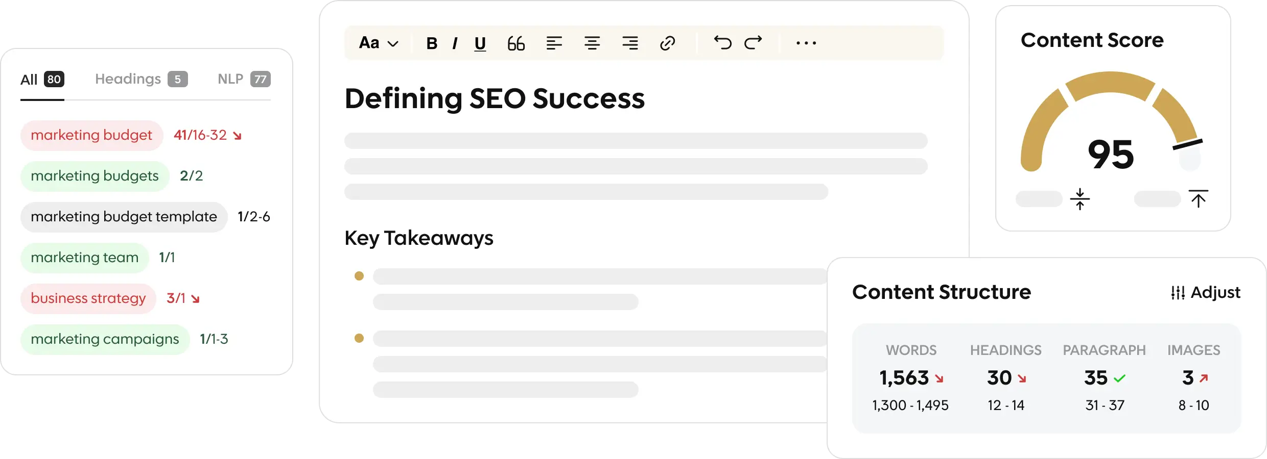 Services content creation