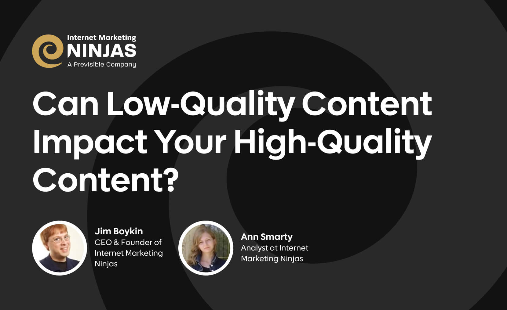 Can low-quality content de-rank your high quality content
