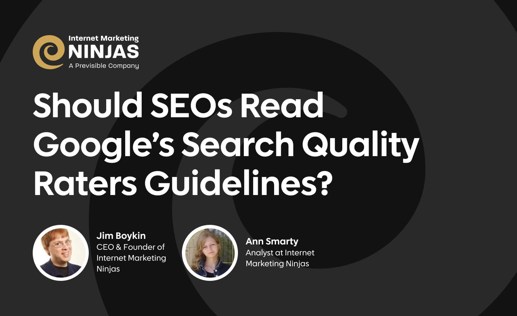 Google's Quality Raters Guidelines